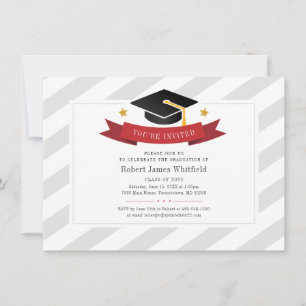 Invitation Fête de fin d'études de la promotion 2022 Casquett