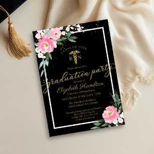 Invitation Fête de fin d'études de l'école d'infirmières médi