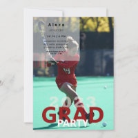 Fête de graduation photo de crosse 2023