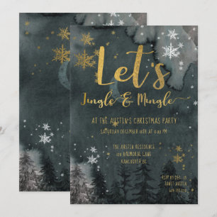 Invitation Fête de Jingle & Mingle