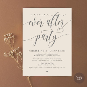 Invitation Fête de "Jusqu'à ce que la mort nous sépare", Dîne