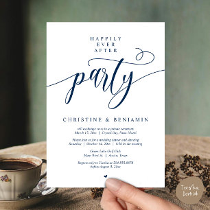 Invitation Fête de "Jusqu'à ce que le bonheur nous sépare", S