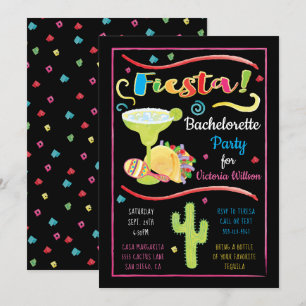 Invitation Fête de la Fiesta du Mexique