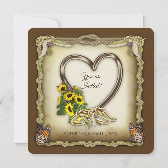 Invitation Fête de la main (Devant)