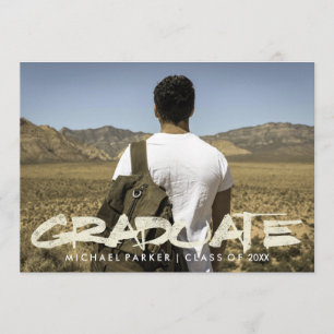 Invitation Fête de la masculine de texte moderne en difficult