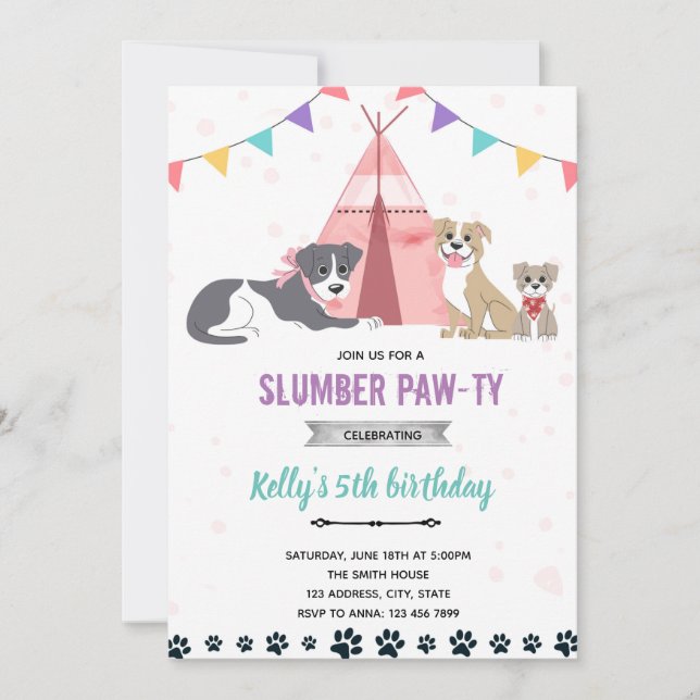 Invitation Fête de la pawité (Devant)