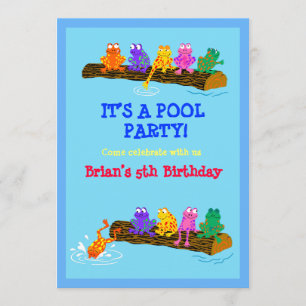 Invitation Fête de la piscine !