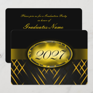Invitation Fête de la promotion jaune et noire de 2027