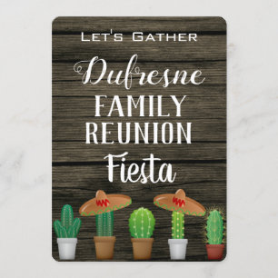 Invitation Fête de la Réunion familiale