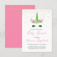 Fête de la Saint-Patrick Licorne Fille Rose Baby S
