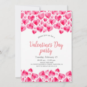 Invitation Fête de la Saint-Valentin
