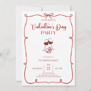 Invitation Fête de la Saint-Valentin