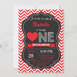 Invitation Fête de la Saint-Valentin Notre Petit Chéri