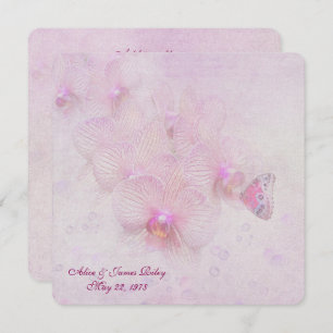 Invitation Fête de l'Anniversaire des papillons