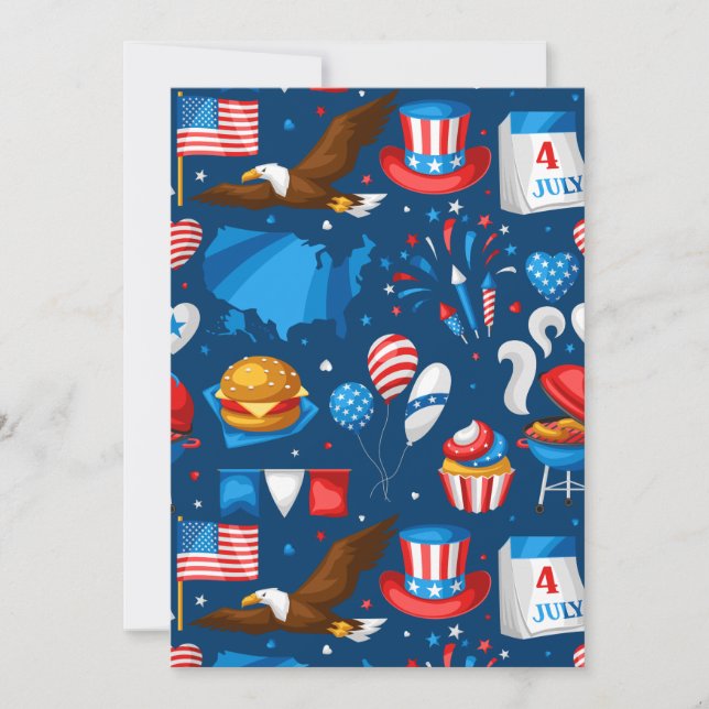 Invitation fête de l'indépendance (Devant)