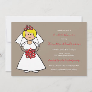 Invitation Fête de l'mariée des mariées Mariages de jote cari