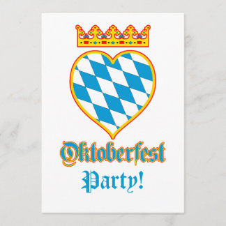 Invitation Fête de l'Oktoberfest