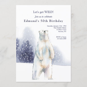 Invitation Fête de l'Ours polaire