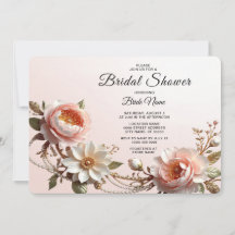 Fête de Mariage Décorative Fleurs Roses et Blanche