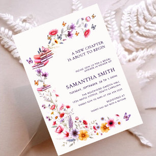 Invitation Fête de mariage Lavande Fleur des champs Nouveau C