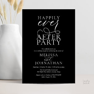 Invitation Fête de Mariage Pour Toujours, Réception de Mariag