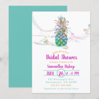 Fête de mariage tropicale éclaboussure de couleurs