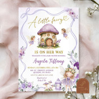 Fête de naissance de bébé fille fée florale au nœu