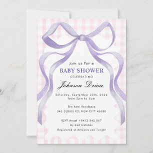 Invitation Fête de naissance d'un garçon