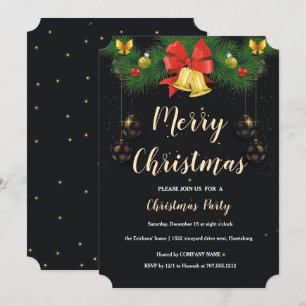 Invitation Fête de Noël