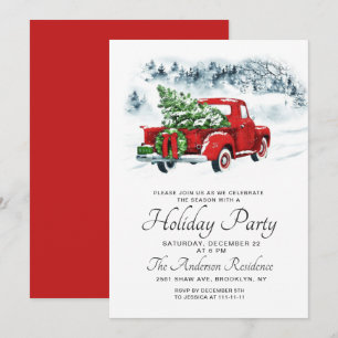 Invitation Fête de Noël