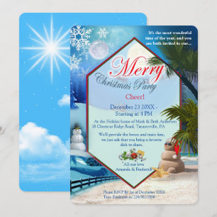 Invitation Fête de Noël