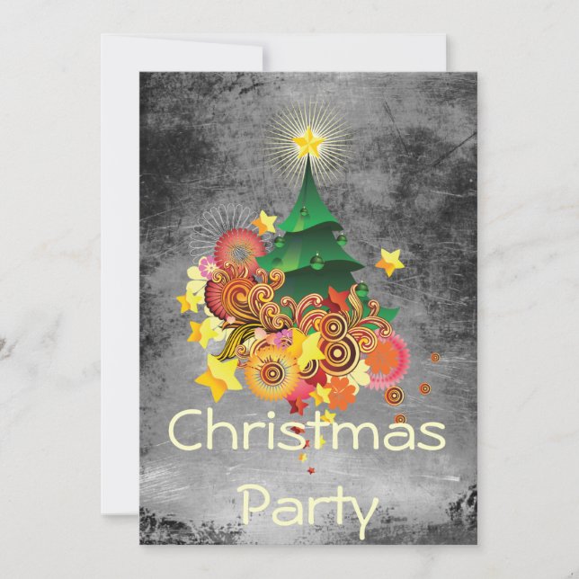 Invitation Fête de Noël (Devant)