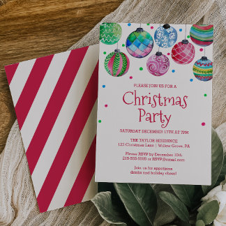 Invitation Fête de Noël