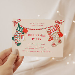 Invitation Fête de Noël