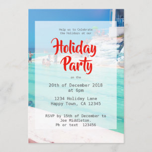 Invitation Fête de Noël
