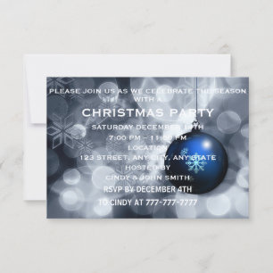 Invitation Fête de Noël