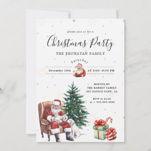 Invitation Fête de Noël Botanique d'Hiver