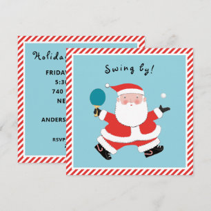 Invitation Fête de Noël décontractée