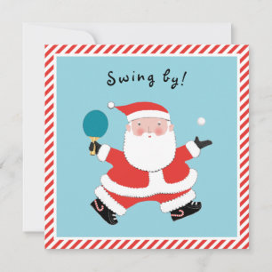 Invitation Fête de Noël décontractée