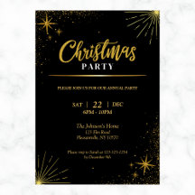 Fête de Noël des stars de l'or moderne