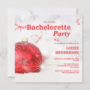Invitation Fête de Noël d'hiver