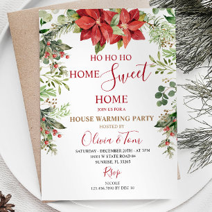Invitation Fête de Noël d'hiver