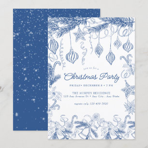 Invitation Fête de Noël fantastique