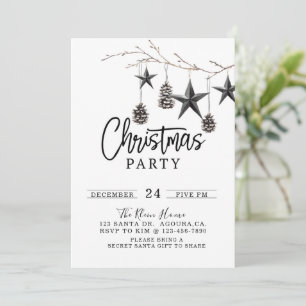Invitation Fête de Noël, Fête de Noël, Invitati de Noël