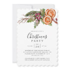 Fête de Noël Hiver Botanical Invite