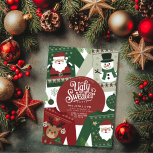 Invitation Fête de Noël moche