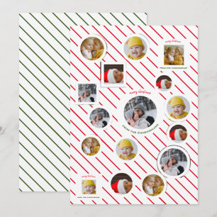 Invitation Fête de Noël 🎄 photo personnalisée
