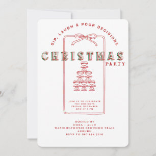 INVITATION FÊTE DE NOËL SIP, RIEN & PRENDRE DES DÉCISIONS