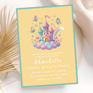 Invitation Fête de Princesse Magique pour Toute Célébration