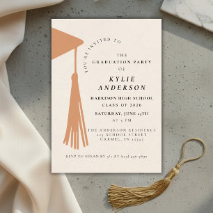 Invitation Fête de remise des diplômes au lycée à pompon oran